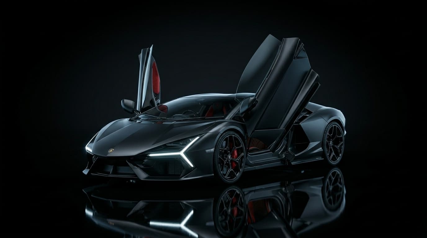 Lamborghini Revuelto Black
