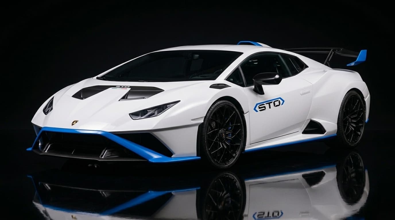 Lamborghini Huracán STO Bianco Asopo