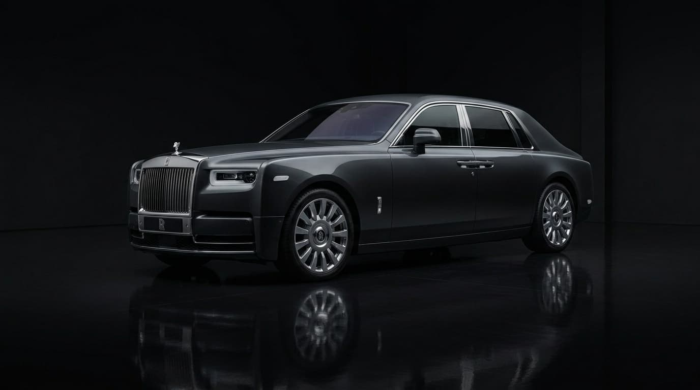 Rolls Royce Rolls-Royce Phantom 8 luxury car hire UK - Image 1 of 4 - 563 HP 155 mph top speed - Available for rent from Vitesse Supercars
