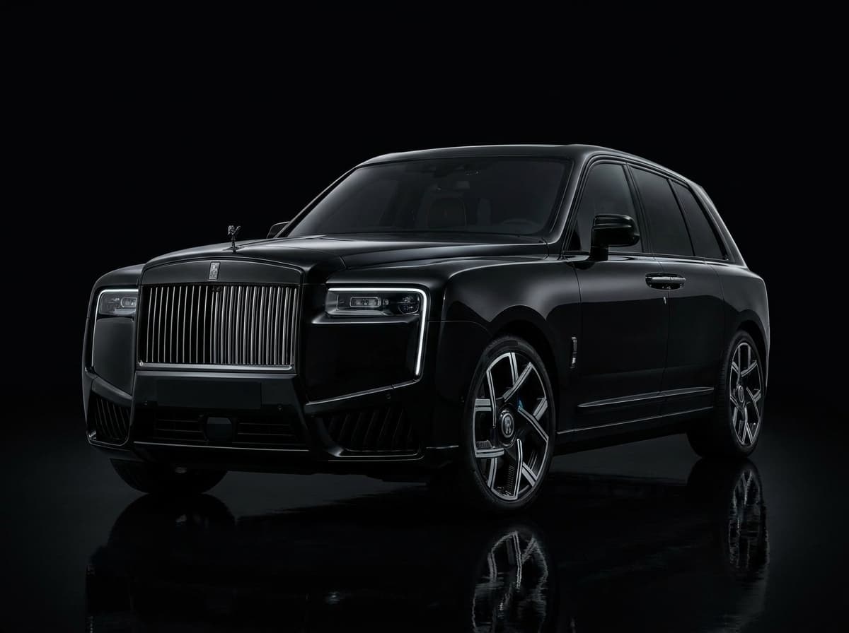 Rolls royce cullinan series 2 luxury car hire UK - Image 1 of 9 - 563 HP 155 mph top speed - Available for rent from Vitesse Supercars