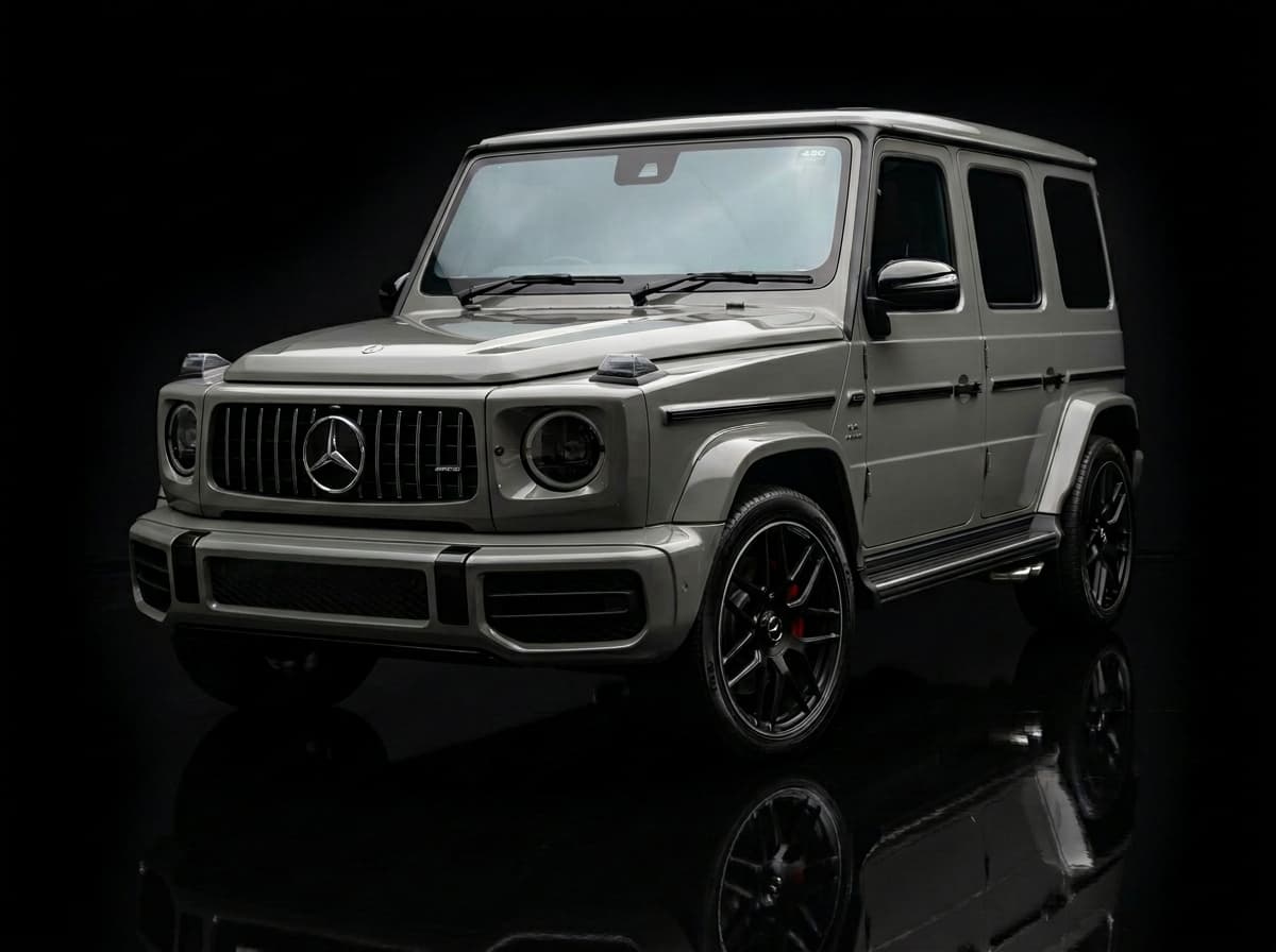 Mercedes Mercedes G63 AMG Magno luxury car hire UK - Image 1 of 4 - 577 HP 149 mph top speed - Available for rent from Vitesse Supercars